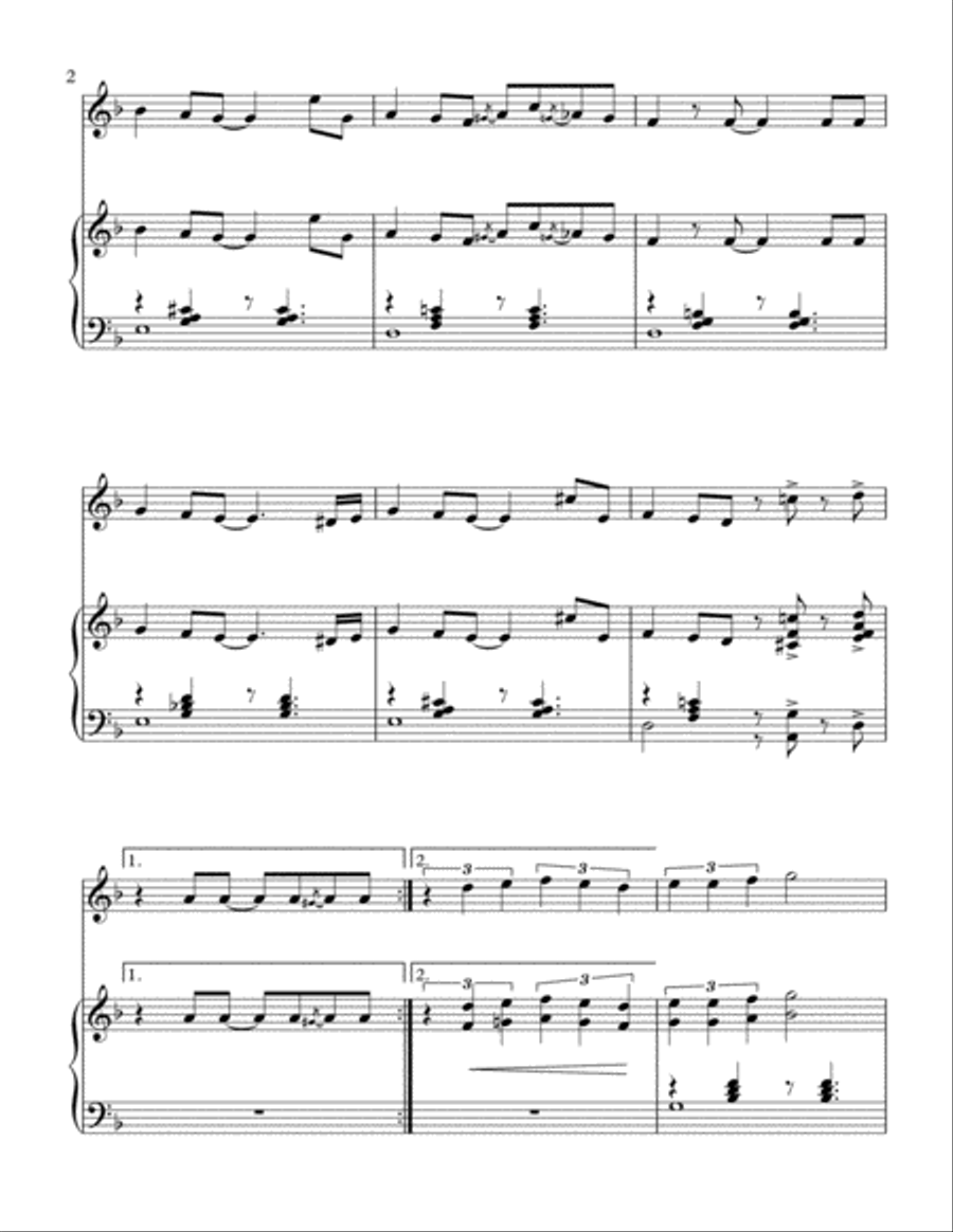 Sway (Quien Sera) Violin Solo scores gallery preview page 3