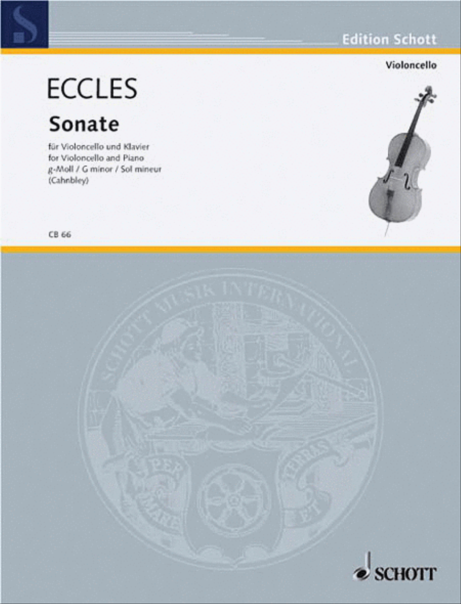 Sonata in G minor Piano Accompaniment scores gallery preview page 1