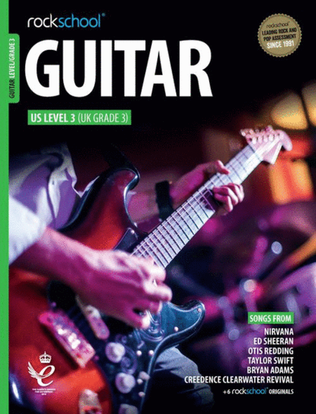 Book cover for Rockschool Electric Guitar Level 3