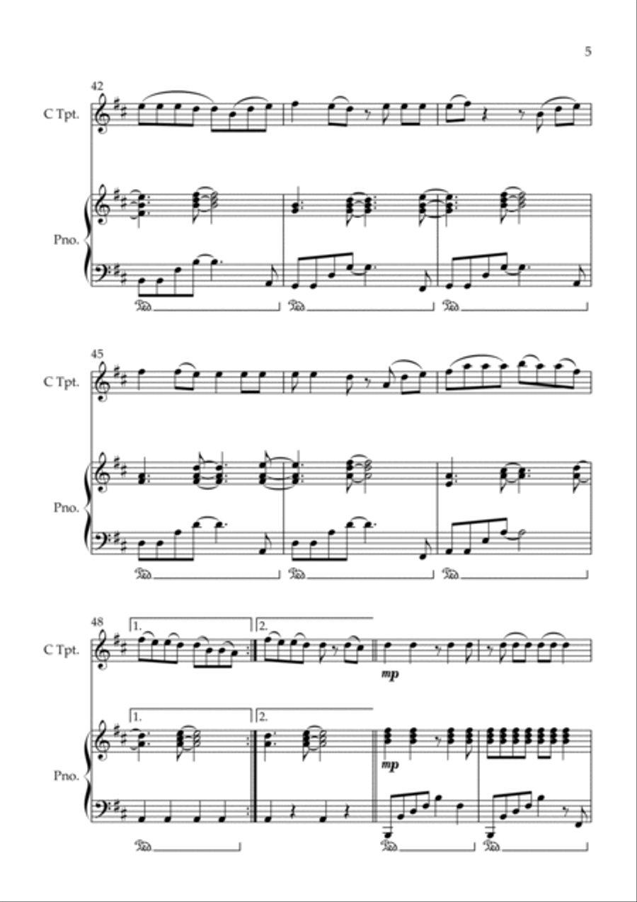 Shivers C Trumpet scores gallery preview page 5