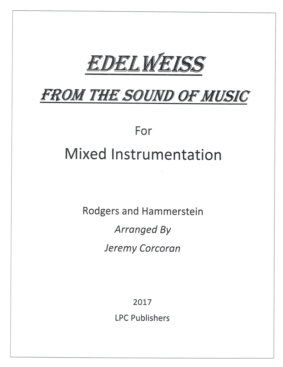 Edelweiss Edelweiss Woodwind Quartet scores gallery preview page 1