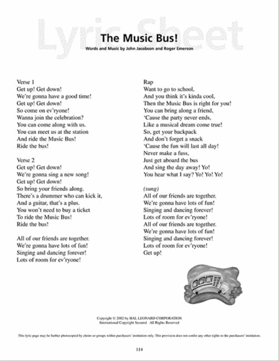 All Aboard the Music Express Vol. 3 Choir scores gallery preview page 7