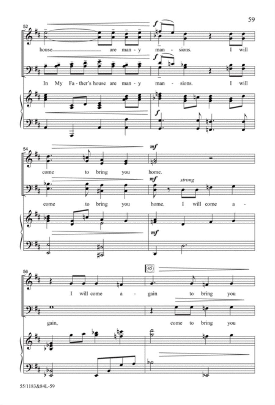 Come to the Cross and Remember 4-Part scores gallery preview page 42