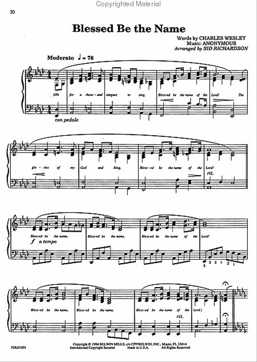 <br>Sheet music extract