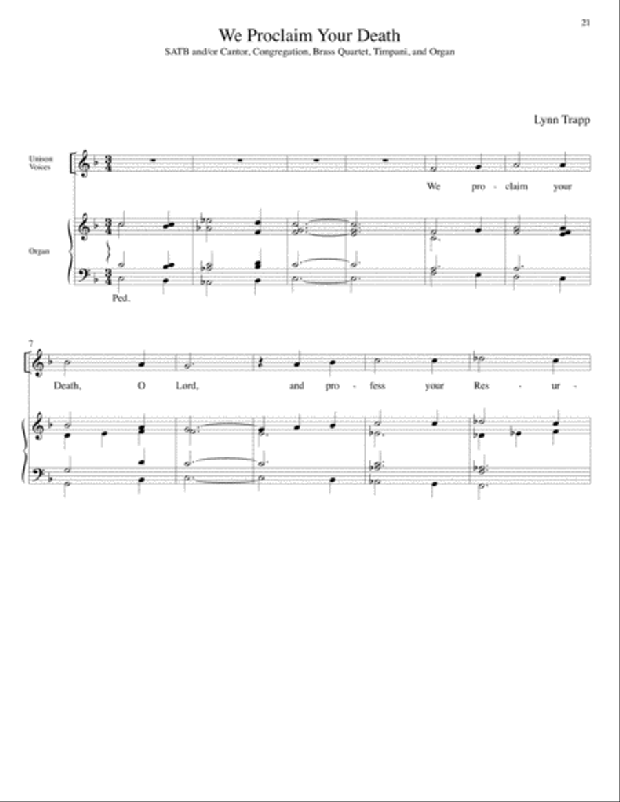Morning Star Mass Morning Star Mass 4-Part scores gallery preview page 13