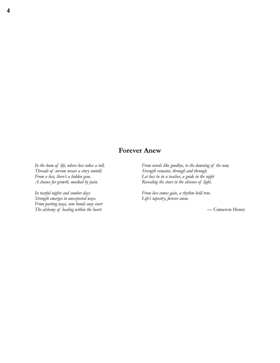 Forever Anew (from 