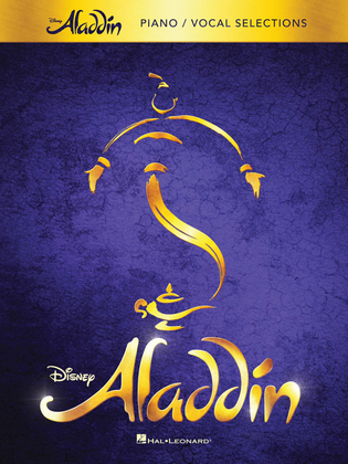 Book cover for Aladdin – Broadway Musical