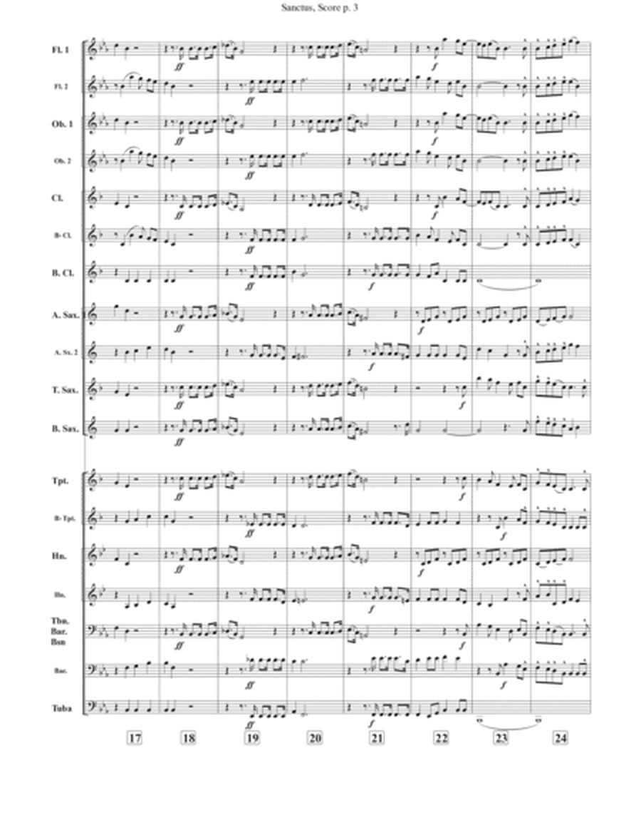 Sanctus from Missa in E-Flat Major op. 109 image number null