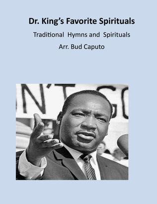 Book cover for Dr. King's Favorite Spirituals for Young Band