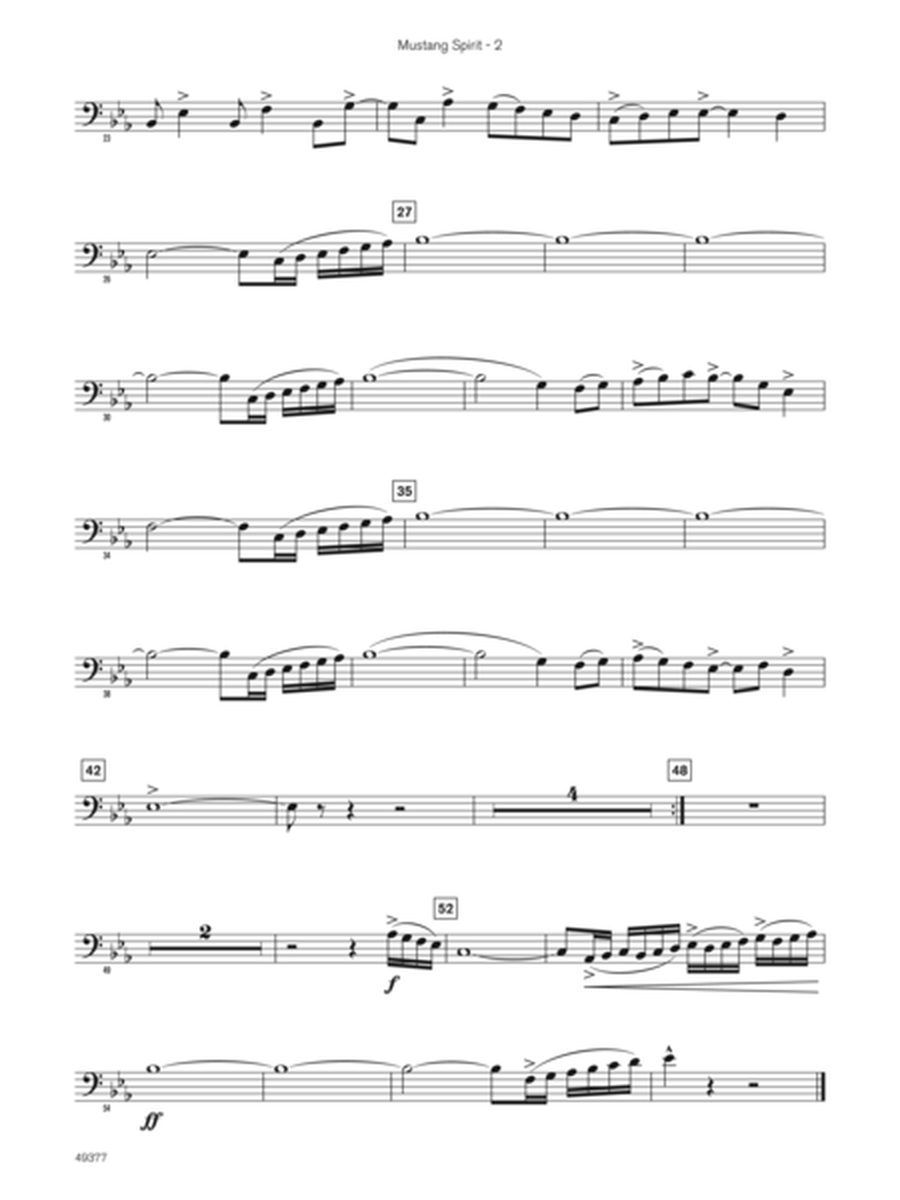 Mustang Spirit (Sound Innovations Soloist, Baritone Bass Clef)