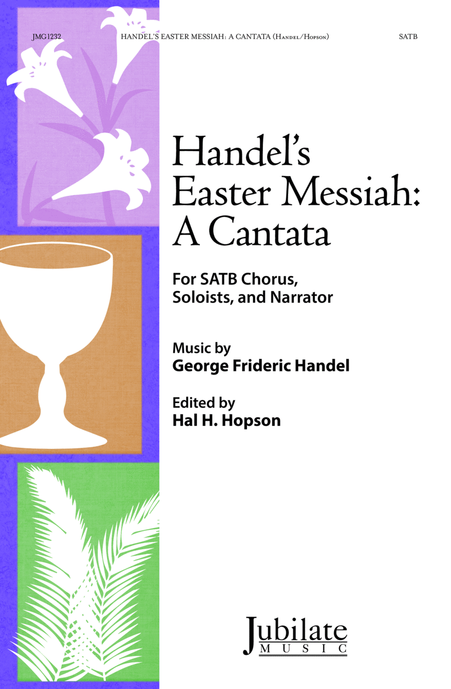 Handel's Easter Messiah: A Cantata 4-Part scores gallery preview page 1