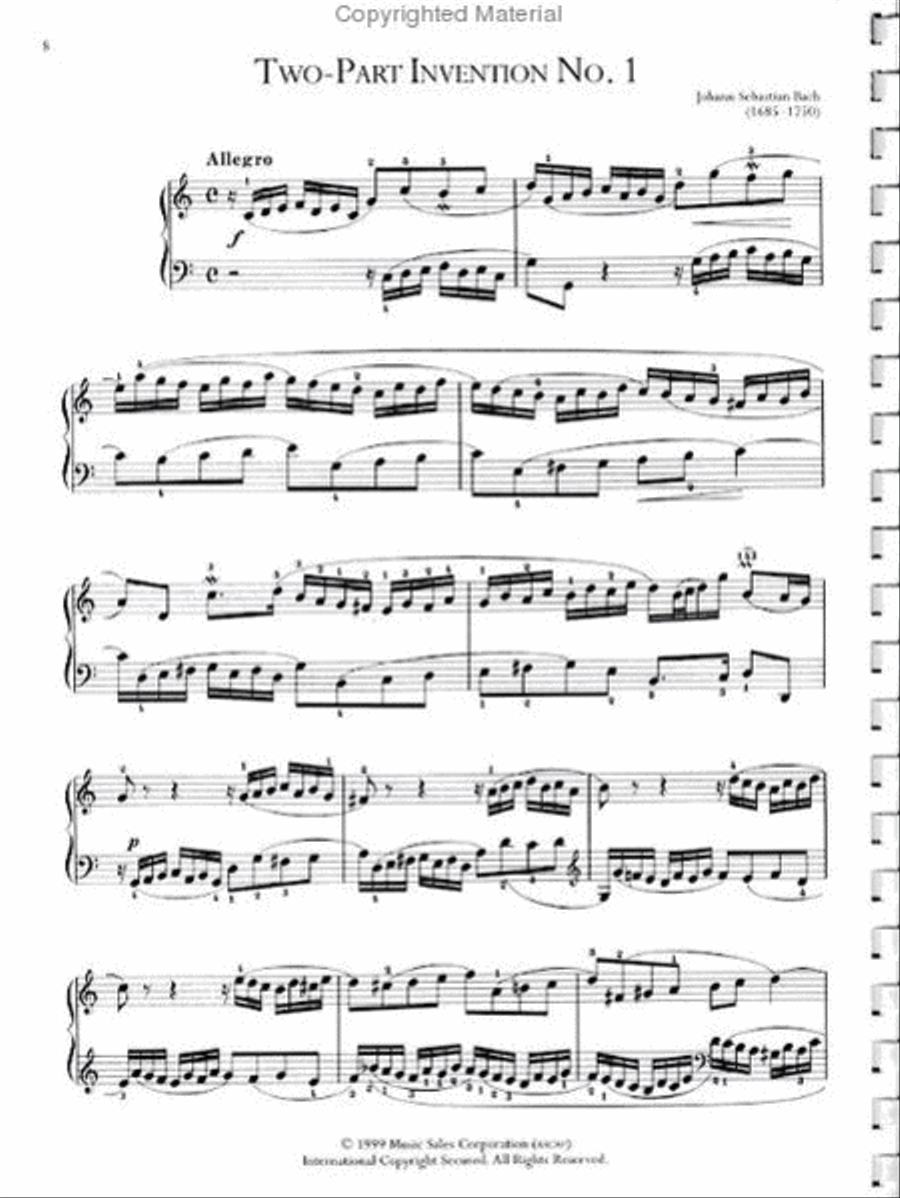 The Piano Treasury of Classical Music Piano Solo scores gallery preview page 2