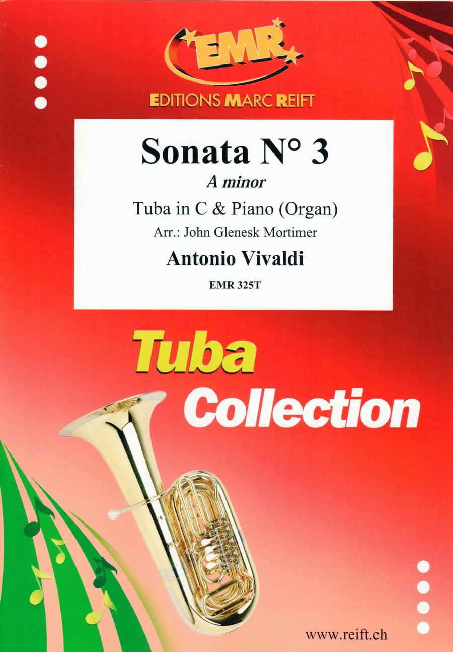 Sonata No. 3 Tuba scores gallery preview page 1