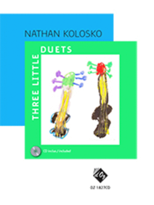 Book cover for Three Little Duets, CD incl.