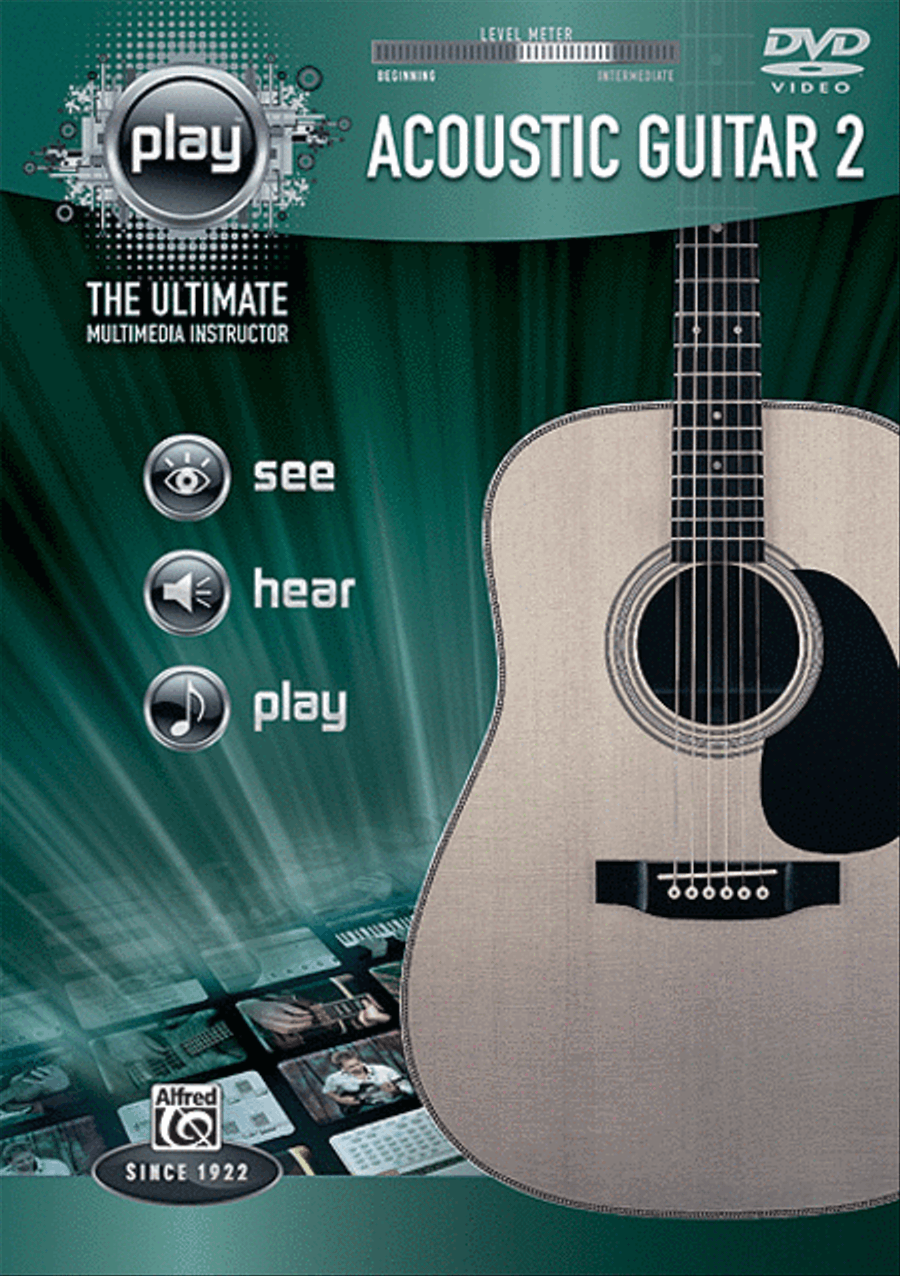 Alfred's PLAY Acoustic Guitar 2 Acoustic Guitar scores gallery preview page 1