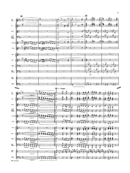 Military Symphony Condensed Score