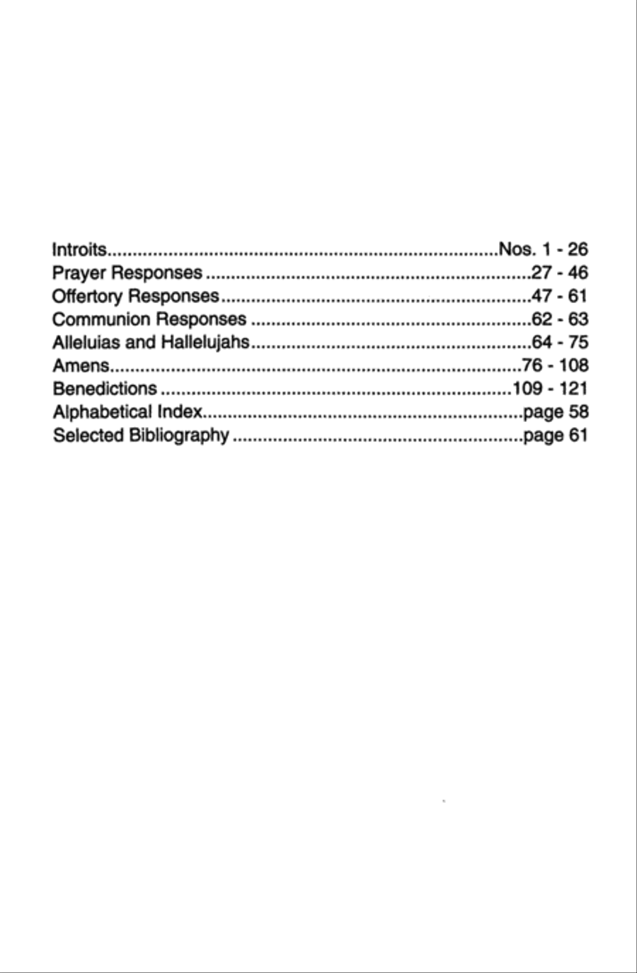 The Ultimate Response Book 4-Part scores gallery preview page 2