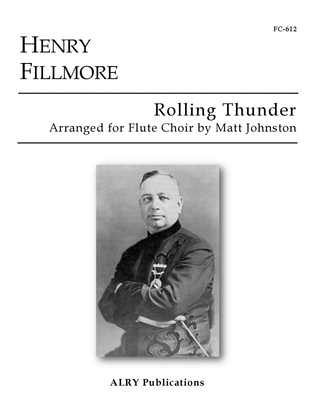 Rolling Thunder for Flute Choir