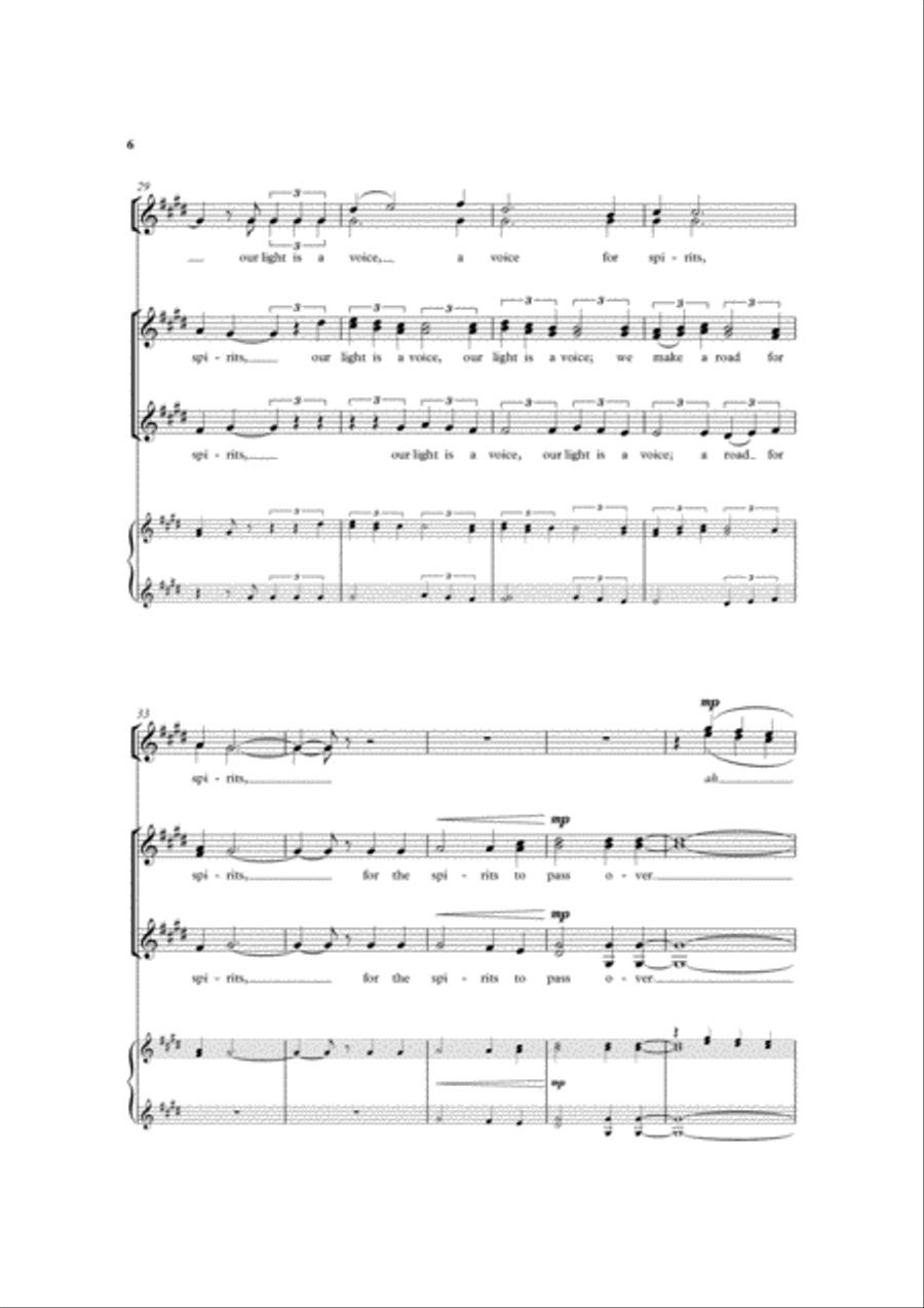The Song of the Stars The Song of the Stars SSAA scores gallery preview page 6