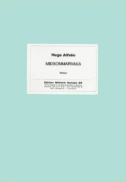 Hugo Alfven: Swedish Rhapsody No.1 'Midsommarvaka' Op. 19 (Full Score)