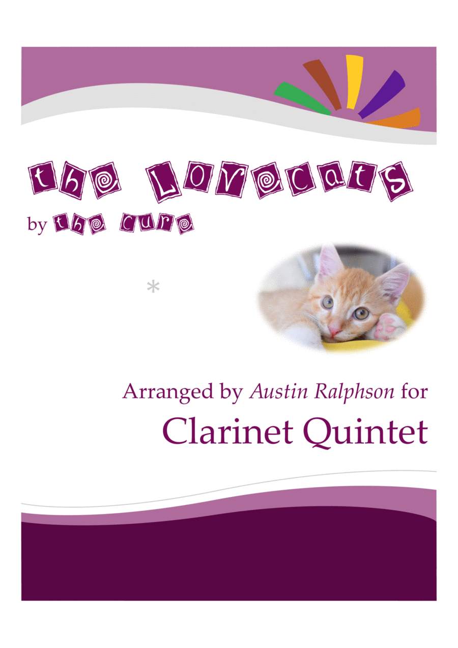 The Lovecats The Lovecats Clarinet Quintet scores gallery preview page 1