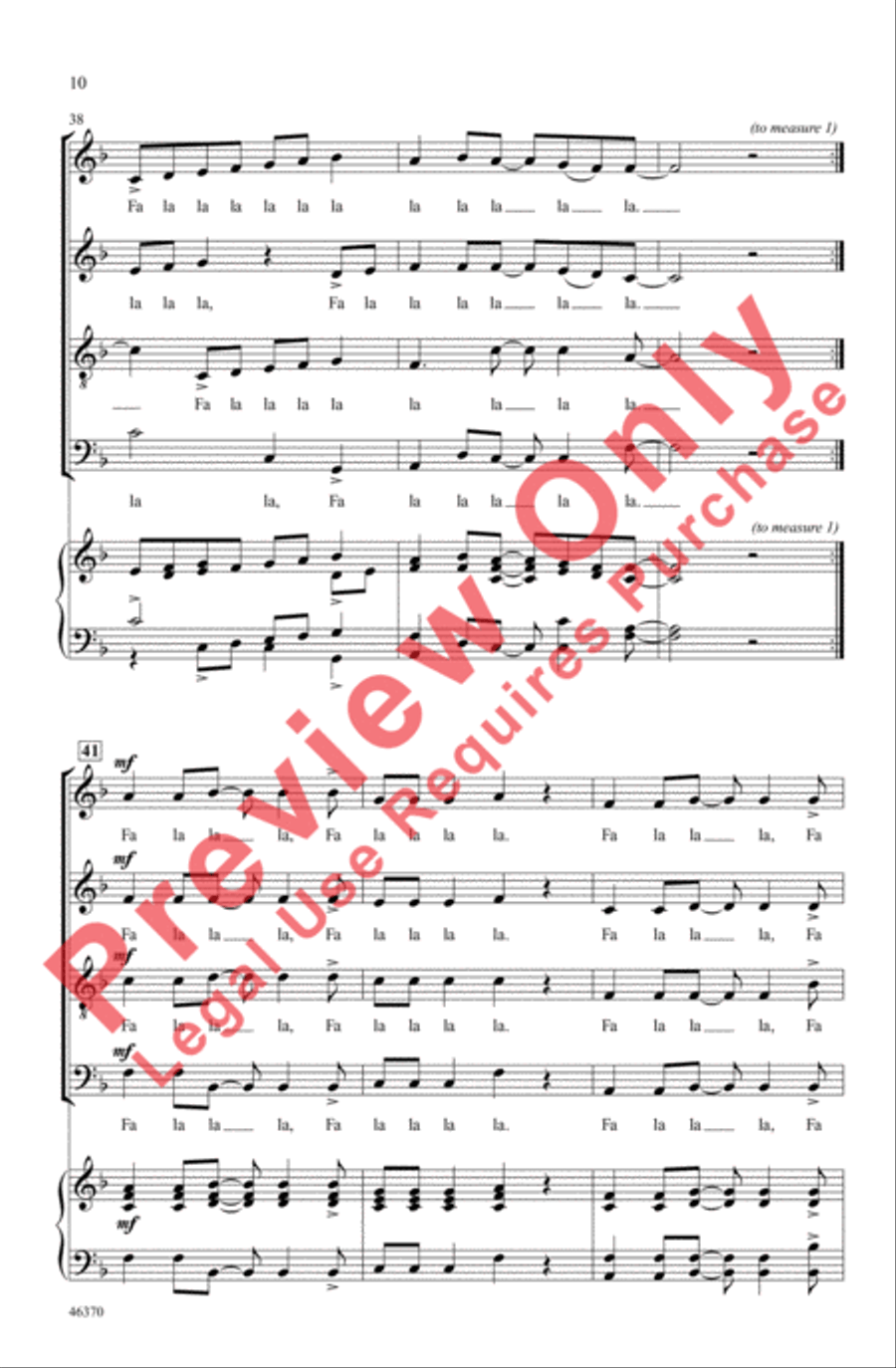 Now Is the Month of Maying! 4-Part scores gallery preview page 9