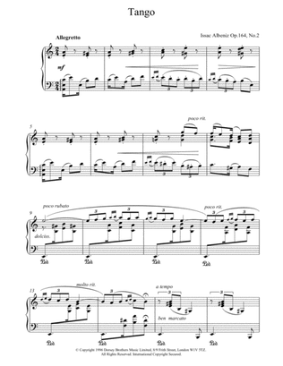 Tango Op. 164 No. 2