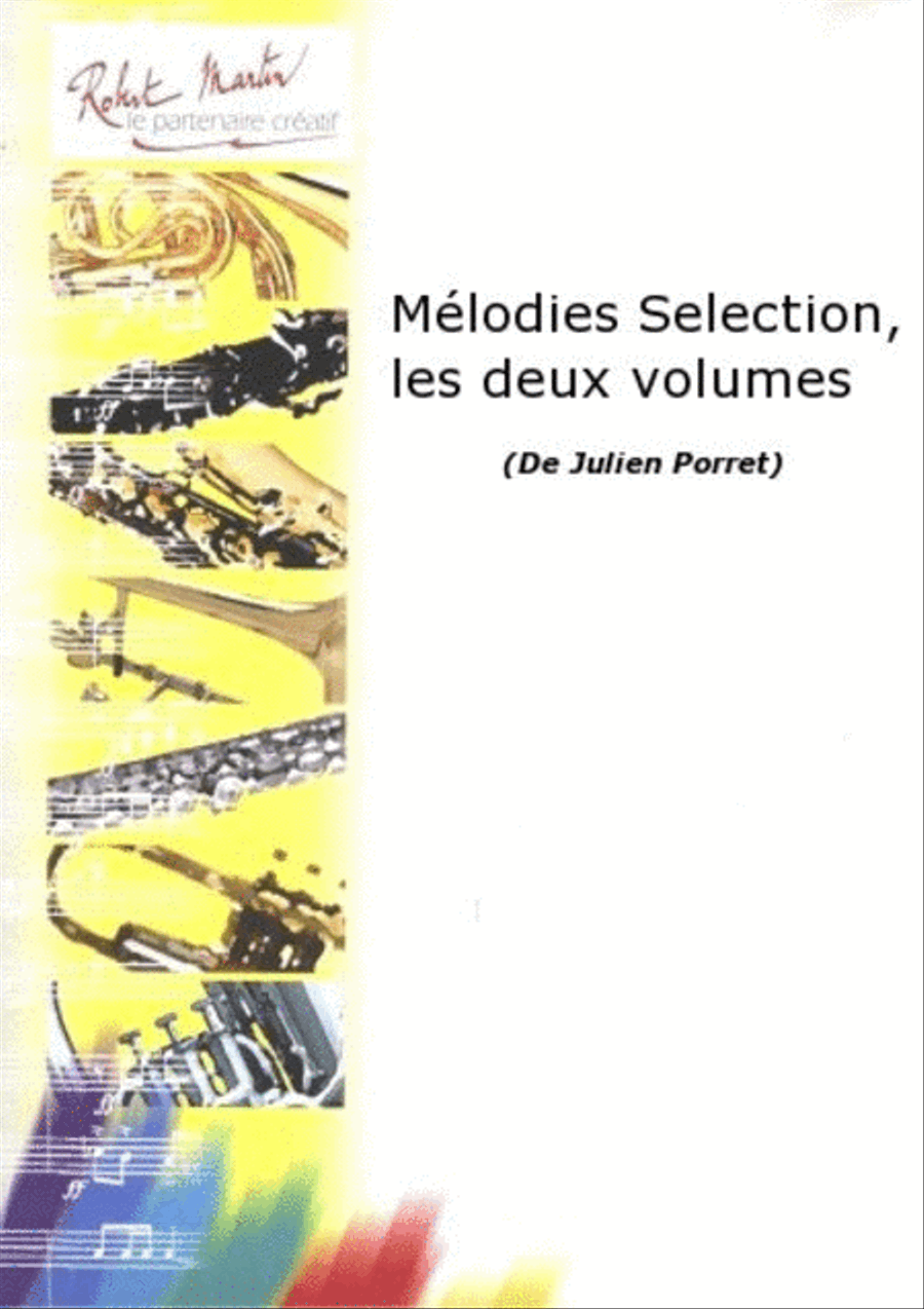 Mélodies sélection, les 2 volumes Trumpet scores gallery preview page 1