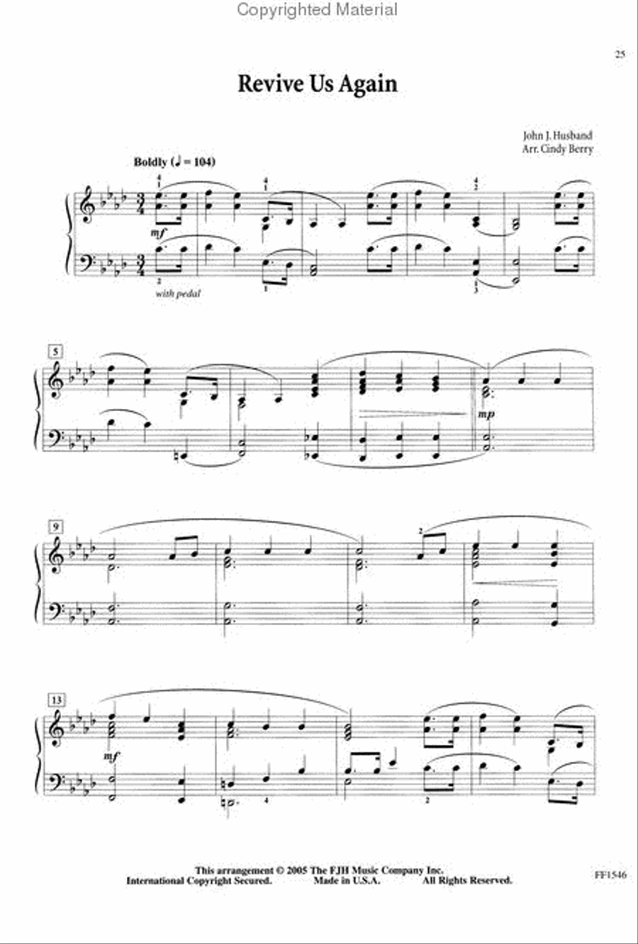 Two-Minute Offertories Two-Minute Offertories Piano Solo scores gallery preview page 4