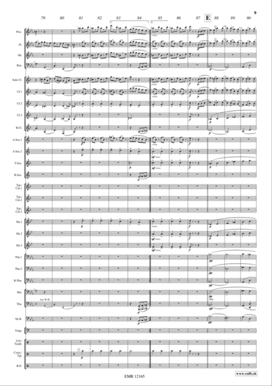 Grande Tarantella Grande Tarantella Concert Band scores gallery preview page 10