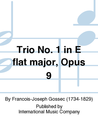 Trio No. 1 In E Flat Major, Opus 9