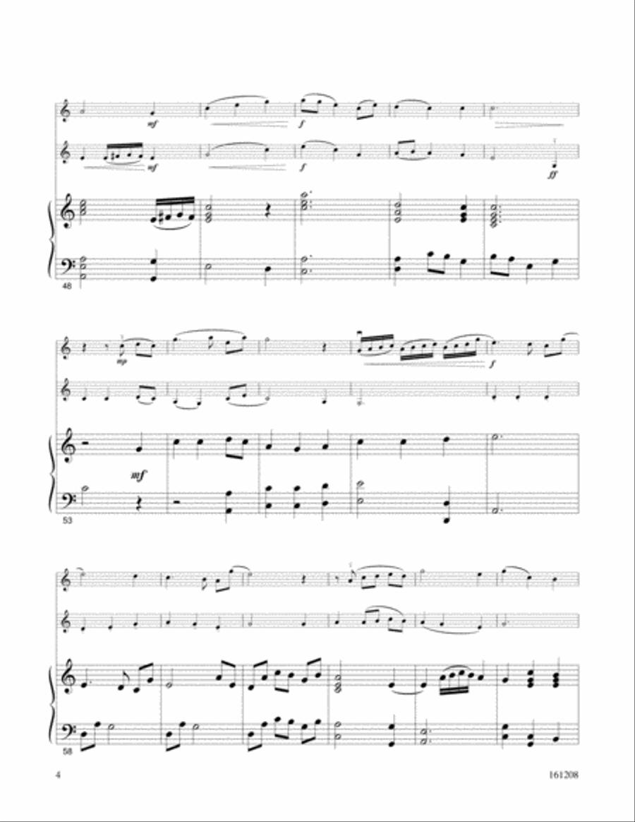 Be Thou My Vision Be Thou My Vision String Duet scores gallery preview page 4