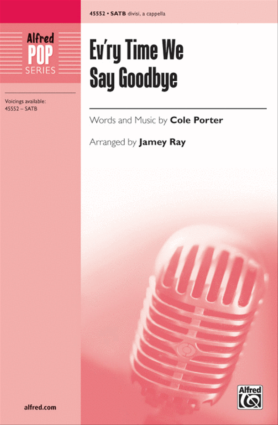 Ev'ry Time We Say Goodbye 4-Part scores gallery preview page 1