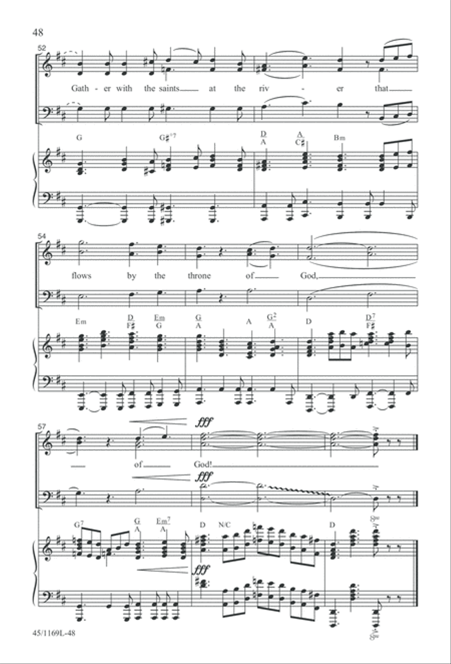 Simply Southern Gospel 3-Part scores gallery preview page 48