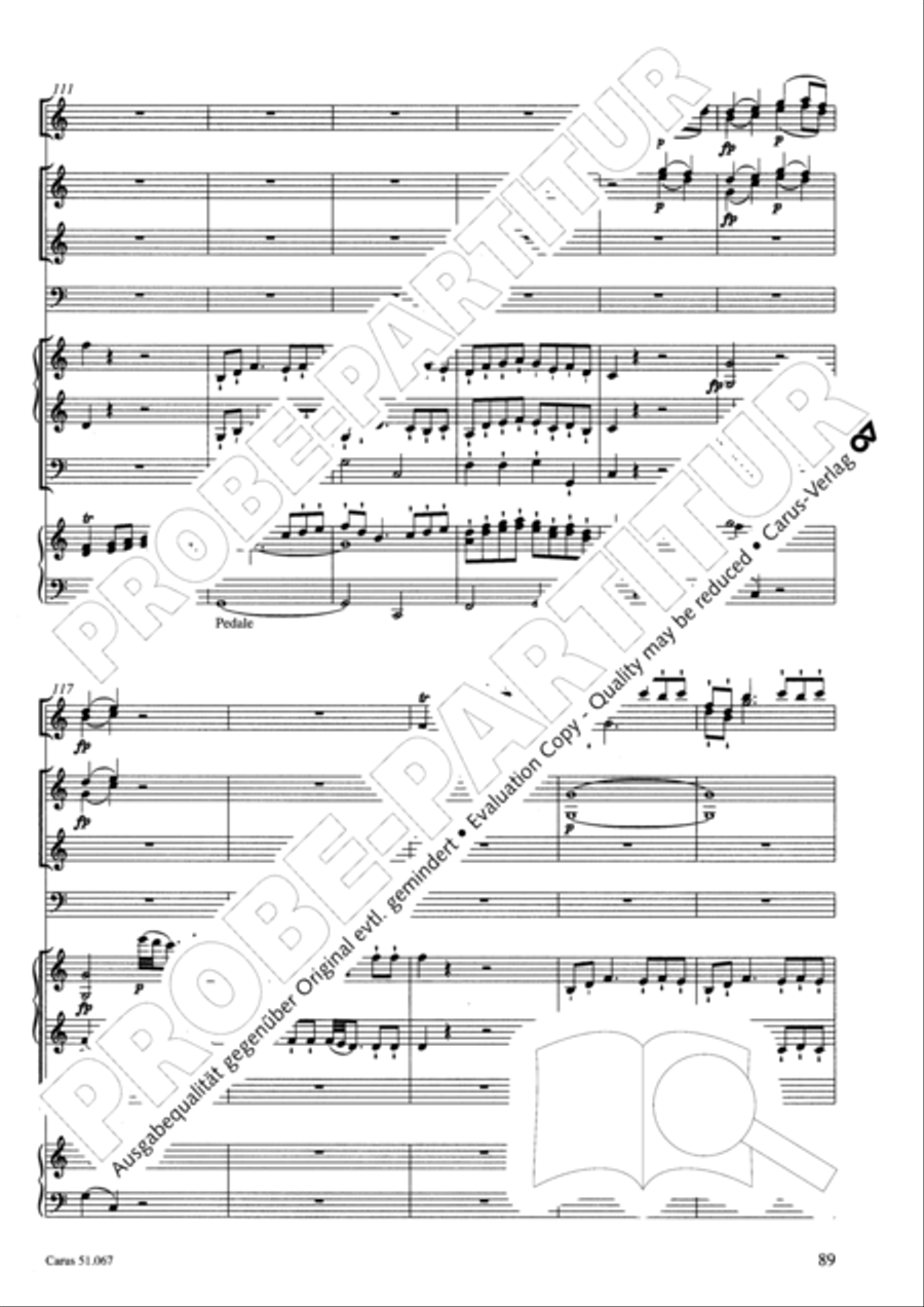 Church Sonatas Collection / Songbook scores gallery preview page 90