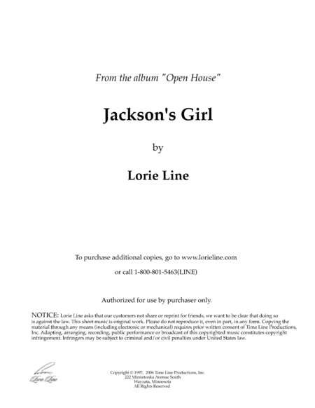 Jackson's Girl