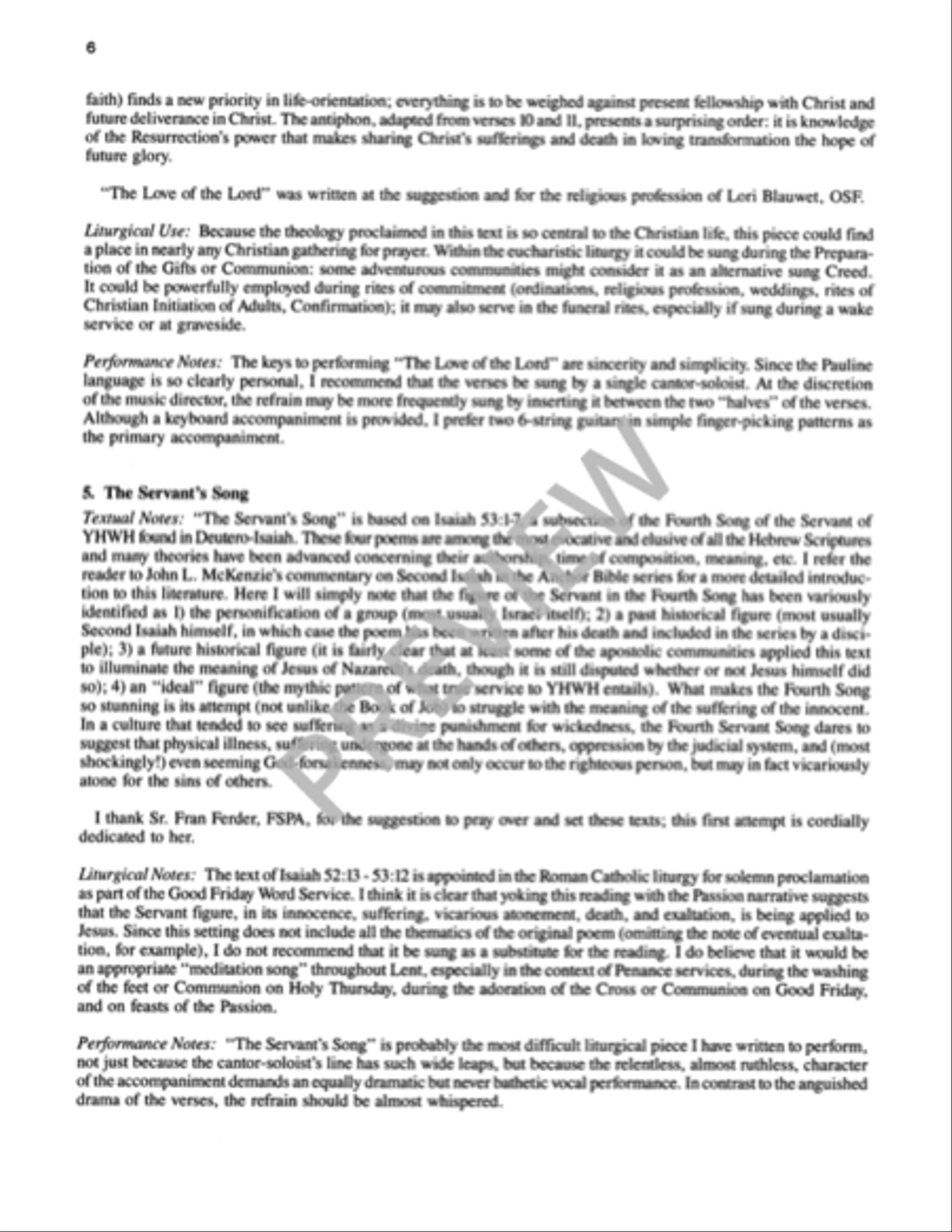God of Life and of the Living - Music Collection Guitar scores gallery preview page 8