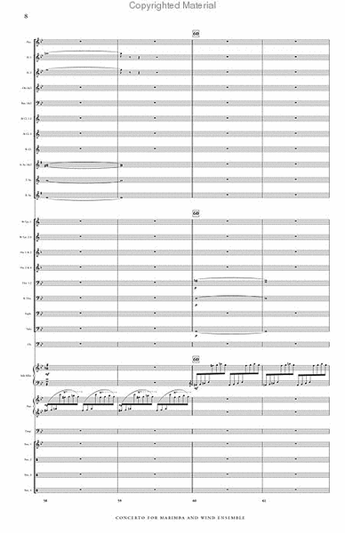 Concerto No. 2 for Marimba & Wind Ensemble