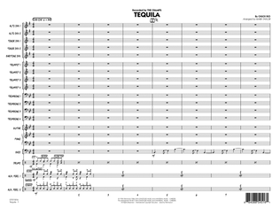 Book cover for Tequila - Full Score