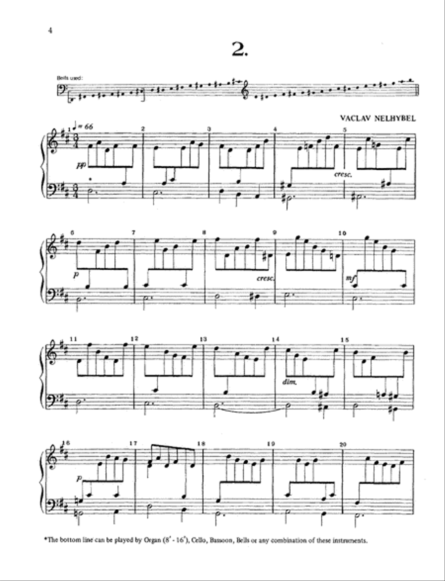 Eight Meditations for Handbells Handbell Choir scores gallery preview page 4