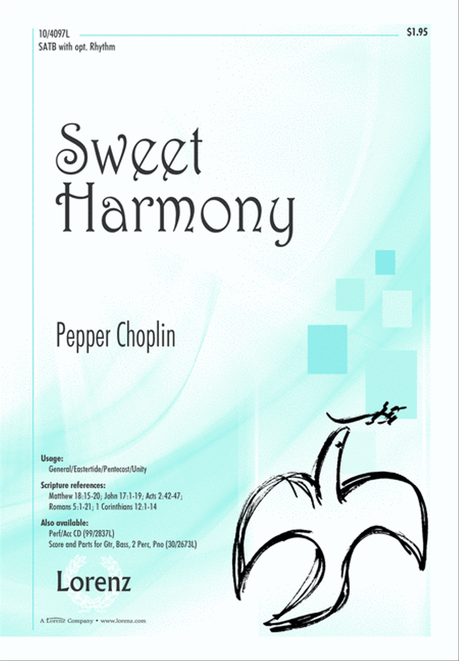 Sweet Harmony 4-Part scores gallery preview page 2