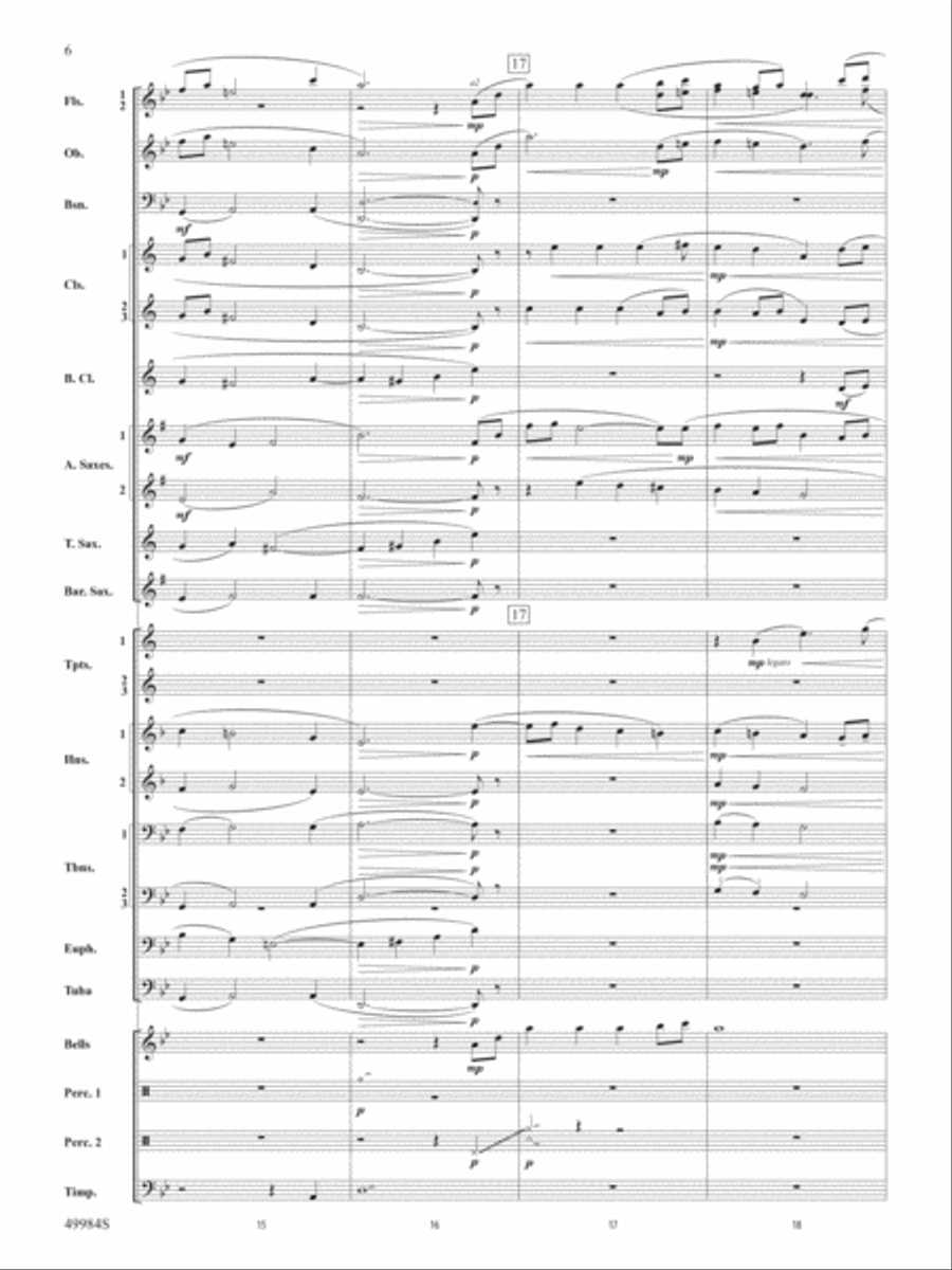 Northern Lights: Score Concert Band scores gallery preview page 6