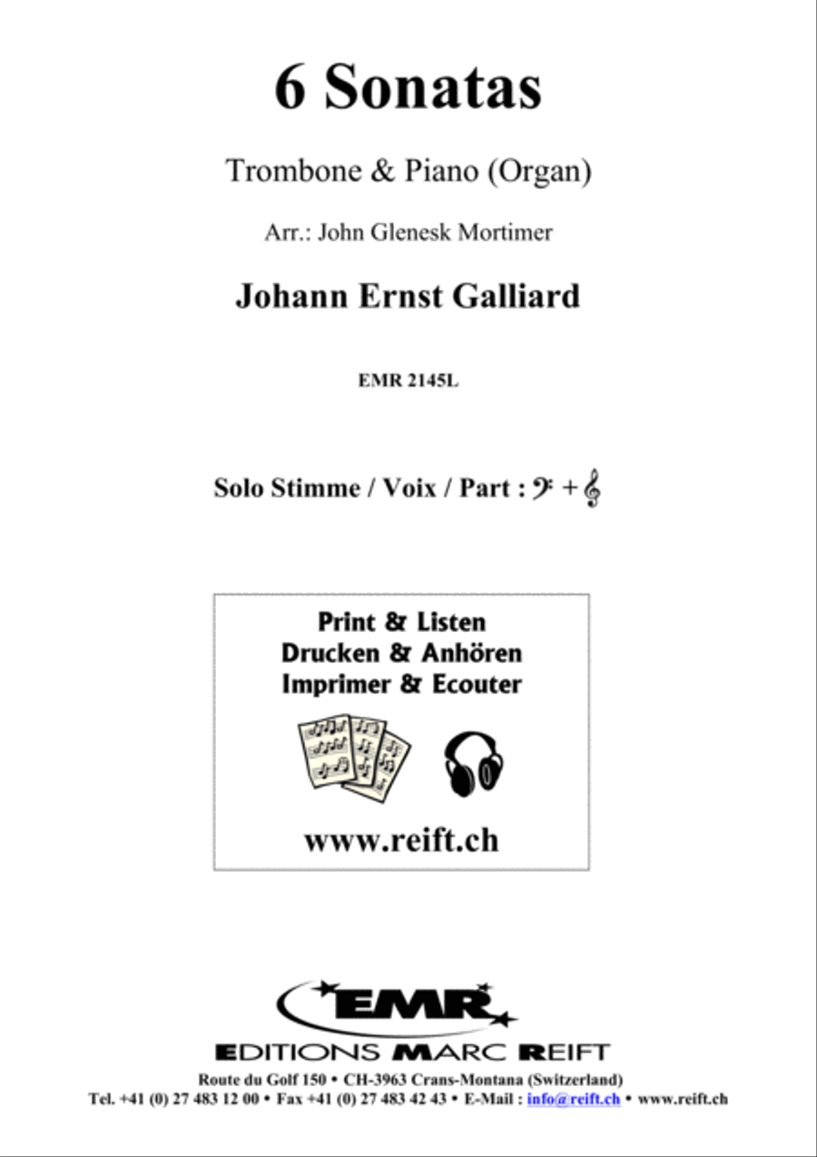 6 Sonatas 6 Sonatas Organ scores gallery preview page 2