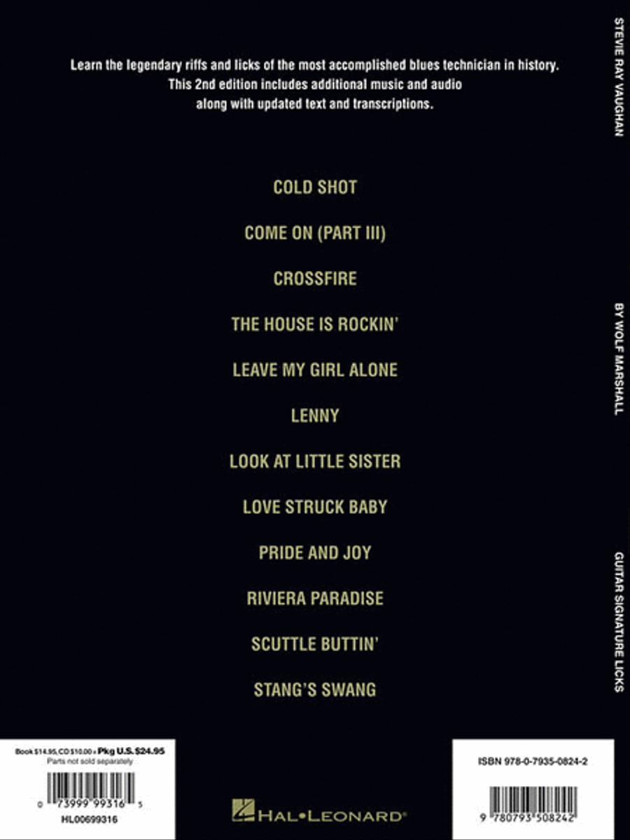 Stevie Ray Vaughan - 2nd Edition Electric Guitar scores gallery preview page 2
