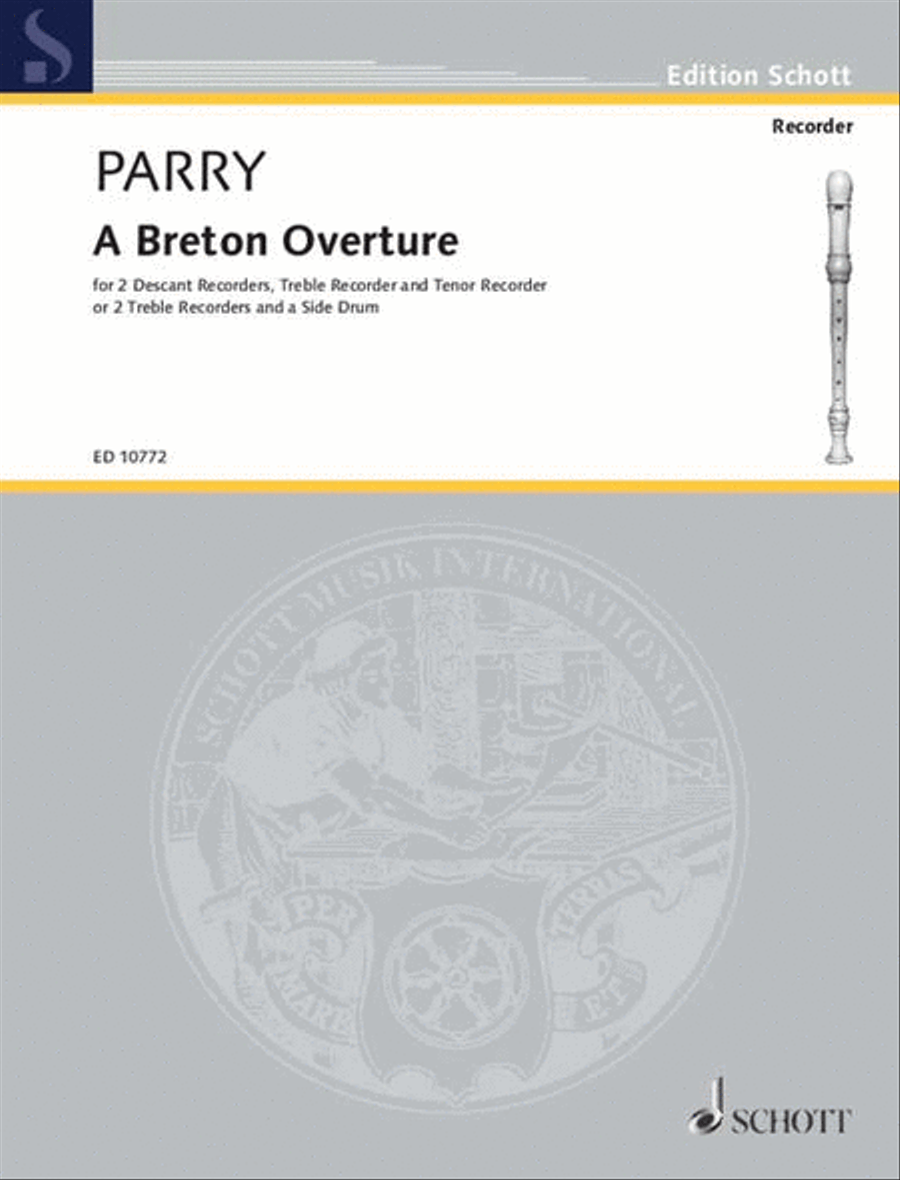 A Breton Overture A Breton Overture SSAA scores gallery preview page 1