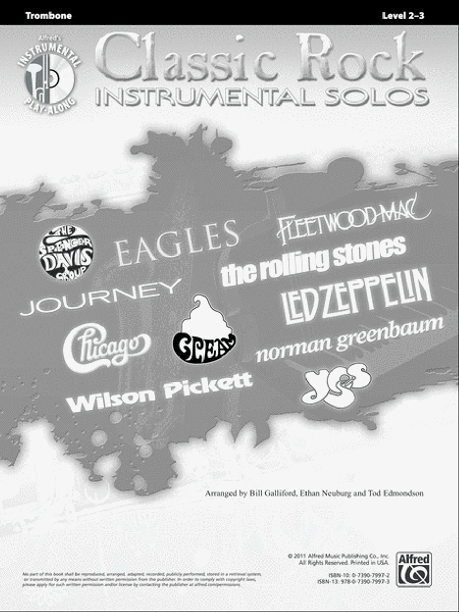 Classic Rock Instrumental Solos Trombone scores gallery preview page 2