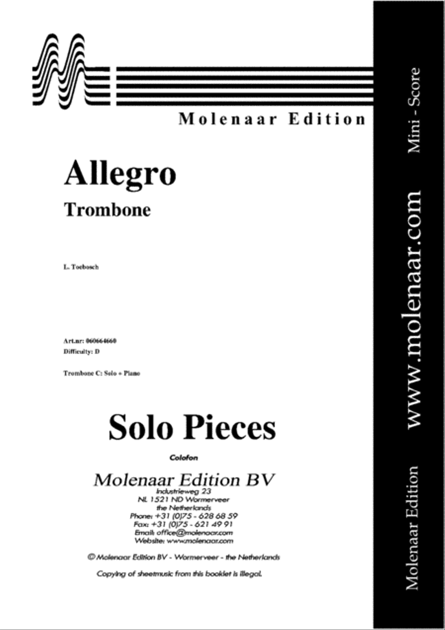 Allegro Allegro Piano Accompaniment scores gallery preview page 2