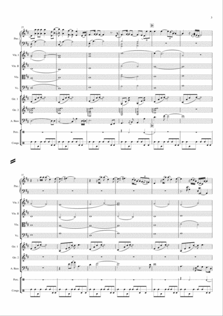 The Heart Of Worship (when The Music Fades) Large Ensemble scores gallery preview page 3