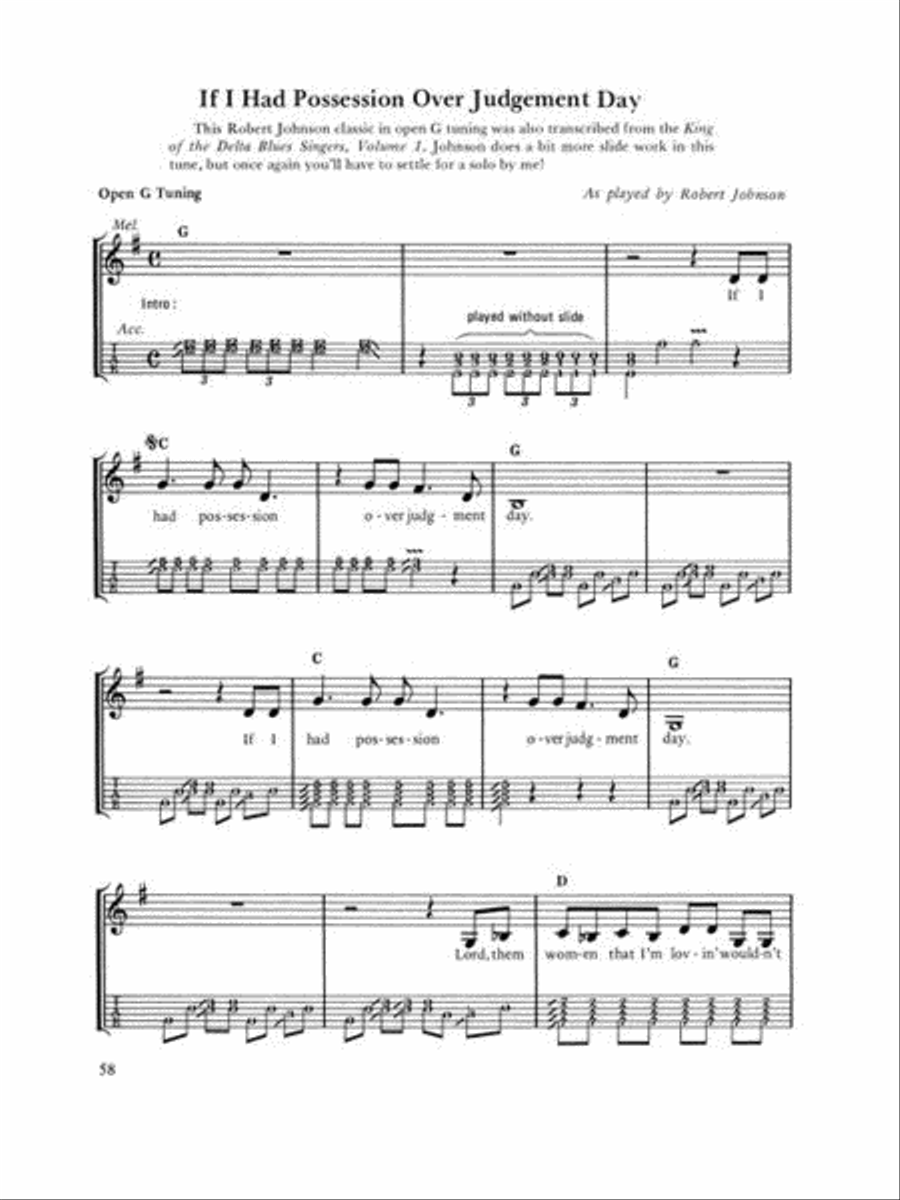Slide Guitar Electric Guitar scores gallery preview page 8
