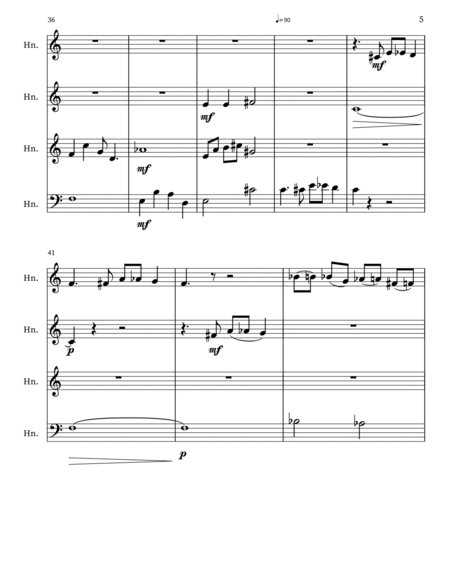 Quartet for French Horns image number null